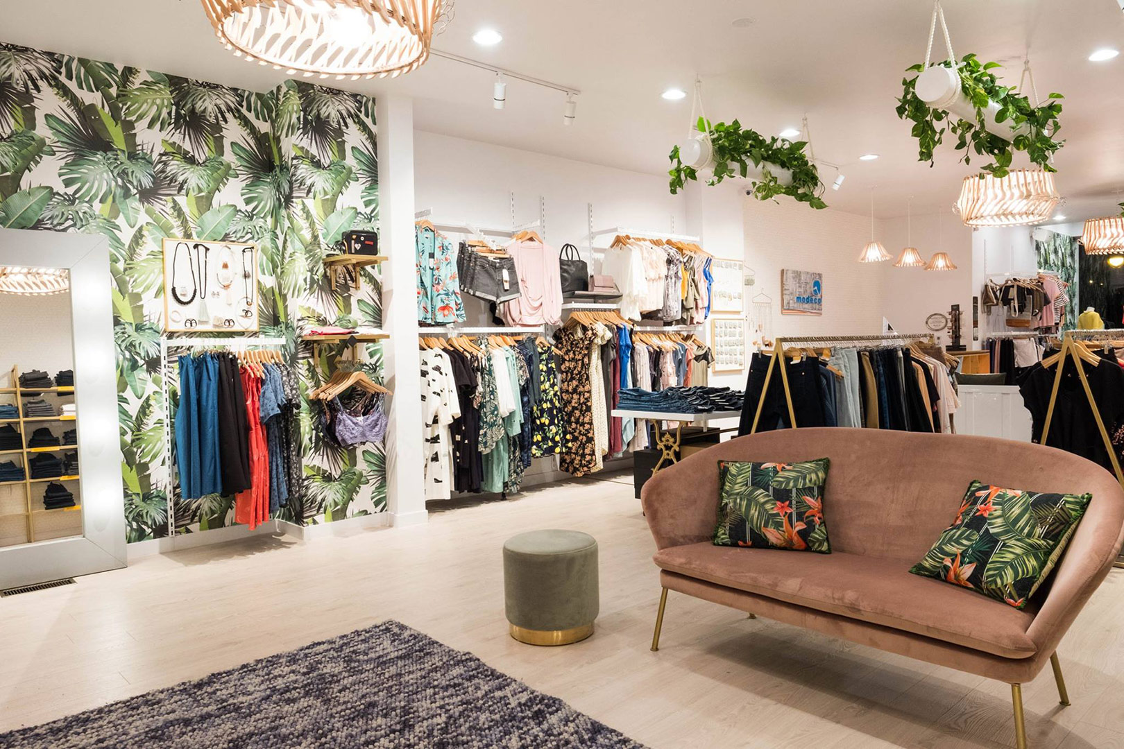 Intérieur de la boutique Modéco
