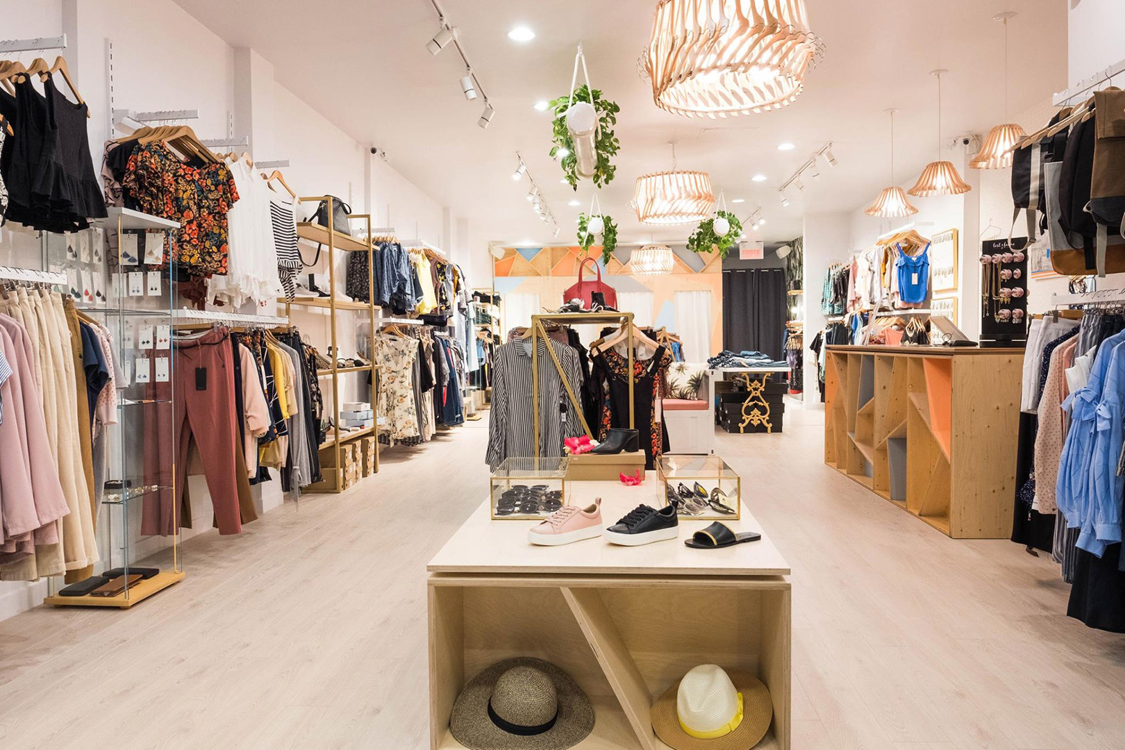 Intérieur de la boutique Modéco