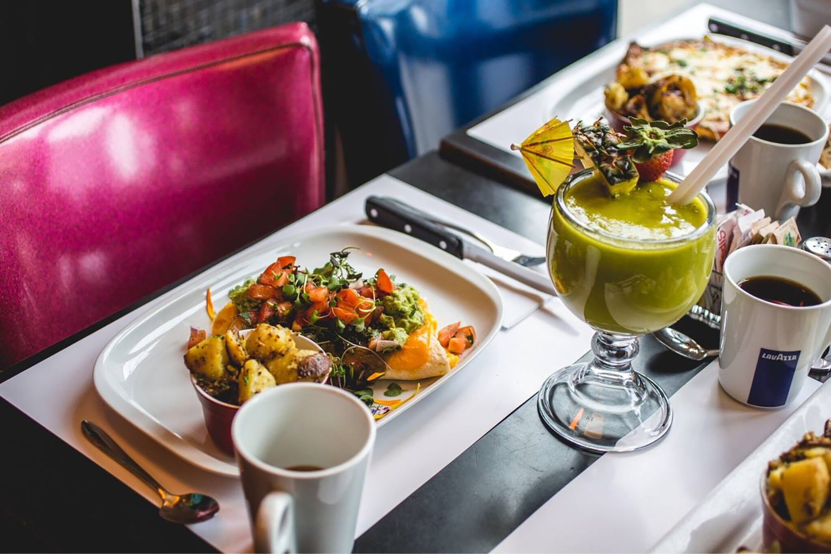 déjeuner servi par le restaurant L'Avenue