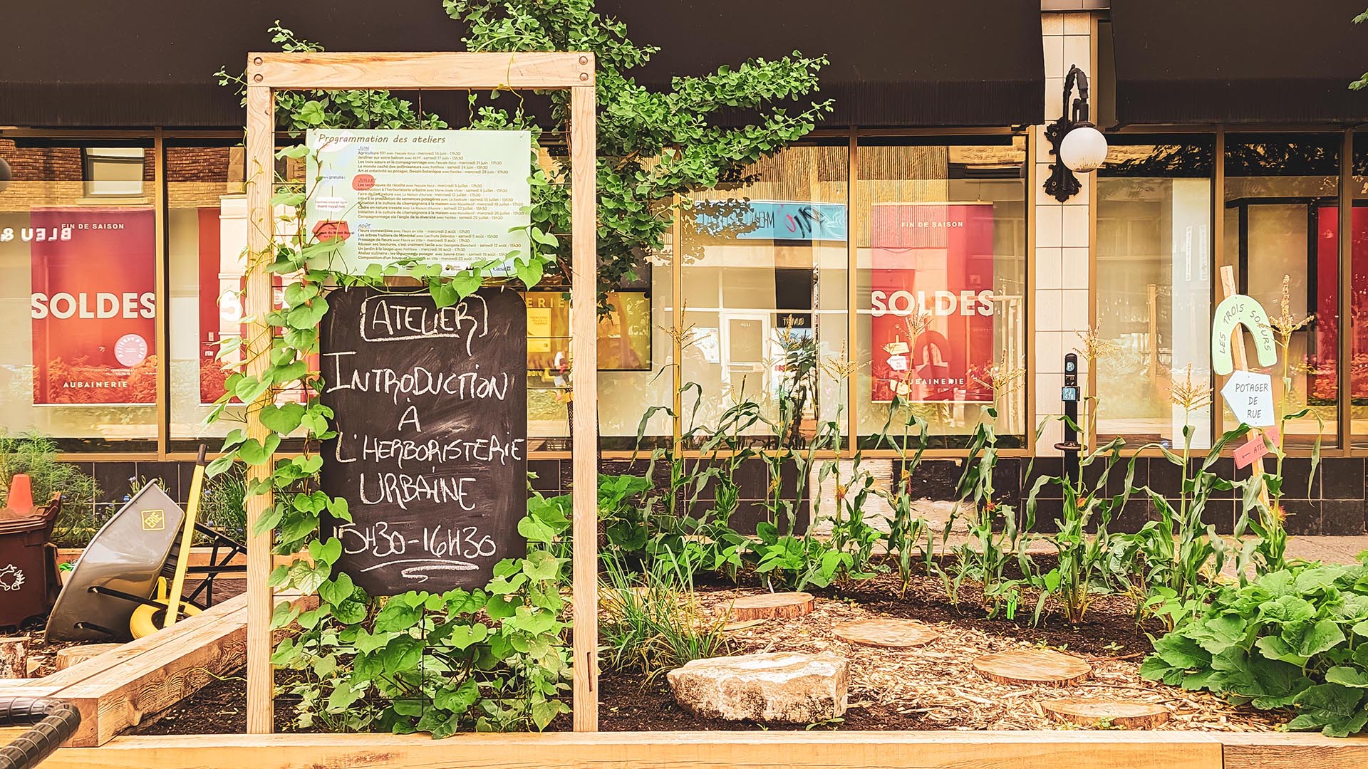 Les ateliers gratuits aux Jardins Nourriciers
