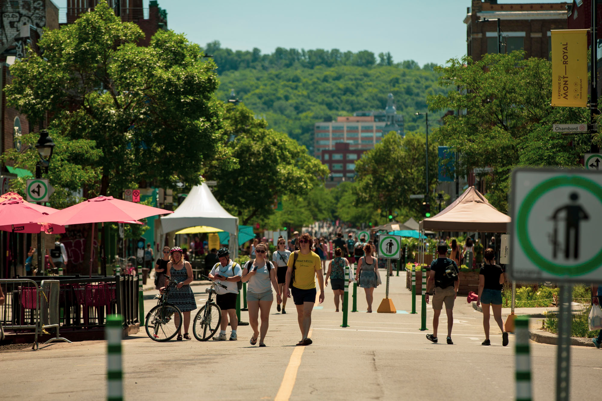 L’avenue du Mont-Royal piétonne à compter du 21 juin prochain