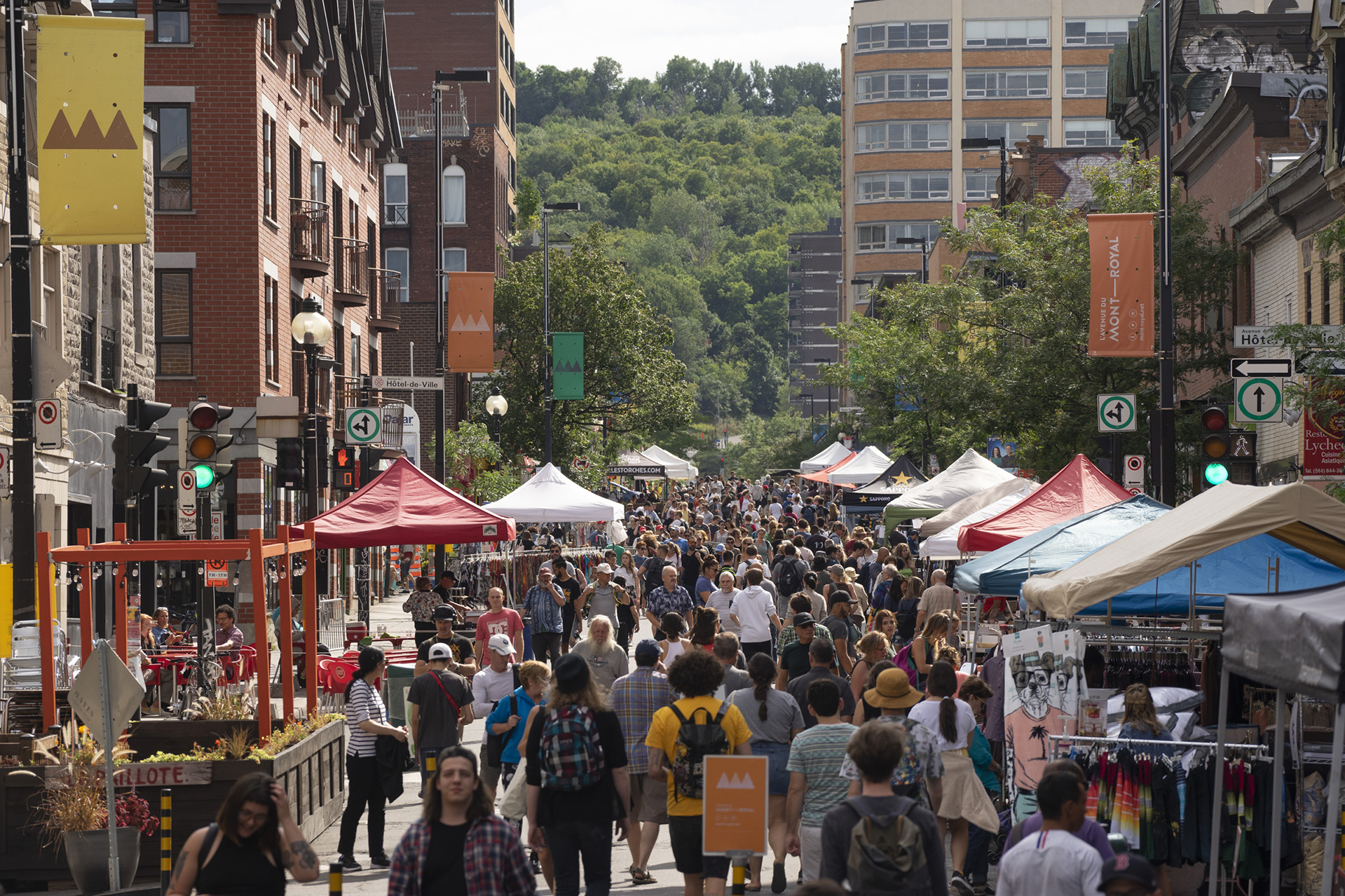 Foire commerciale de l'avenue du Mont-Royal