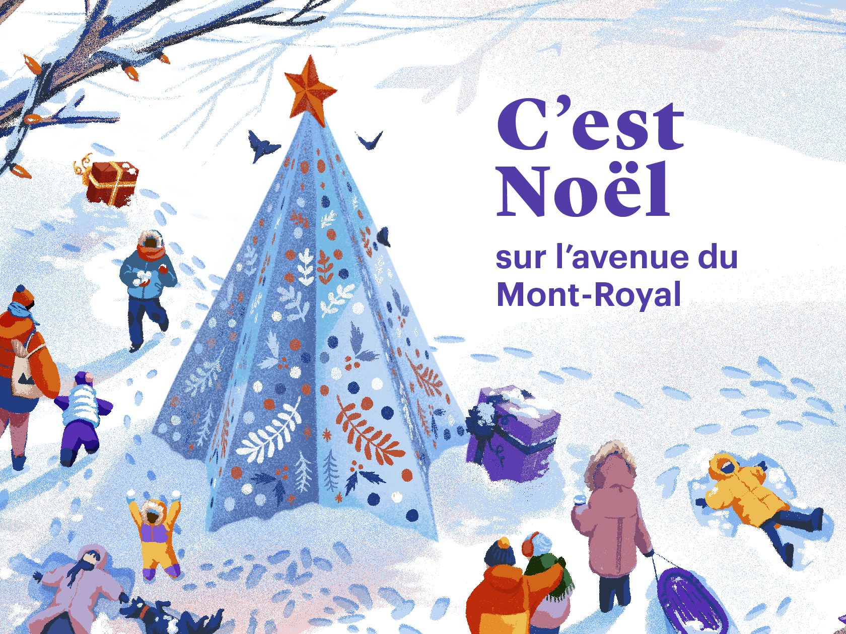 C'est Noël sur l'Avenue