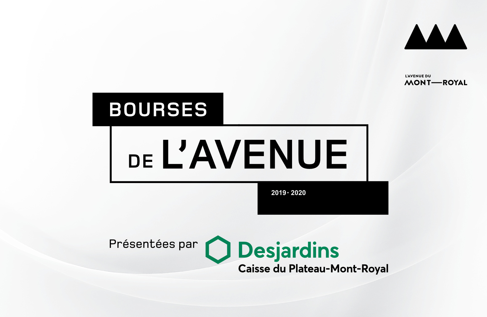 Dévoilement des quatre gagnants des Bourses Desjardins de l'Avenue