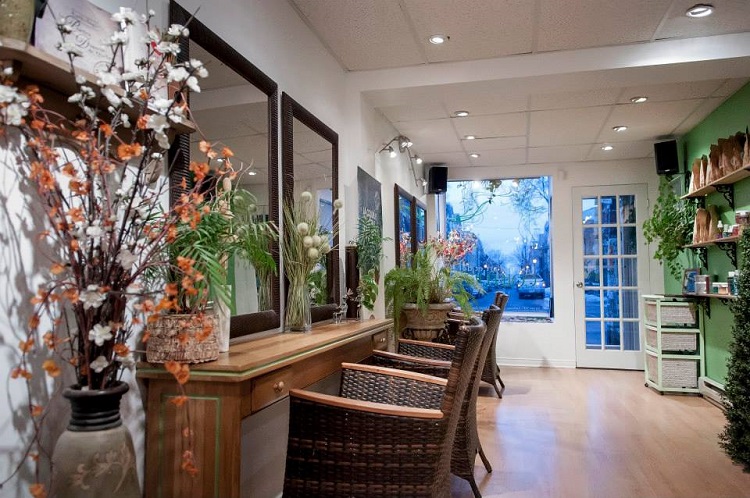 Jardin d'art et de coiffure