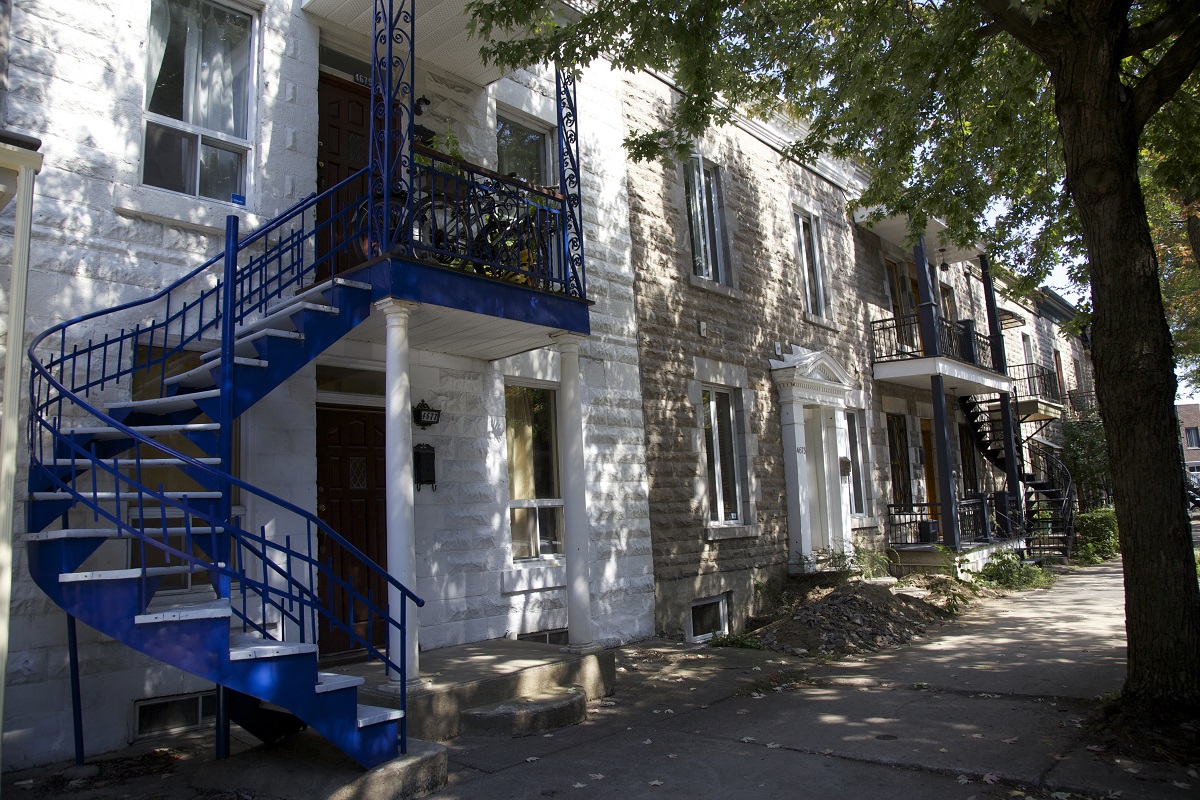 Les escaliers du Plateau
