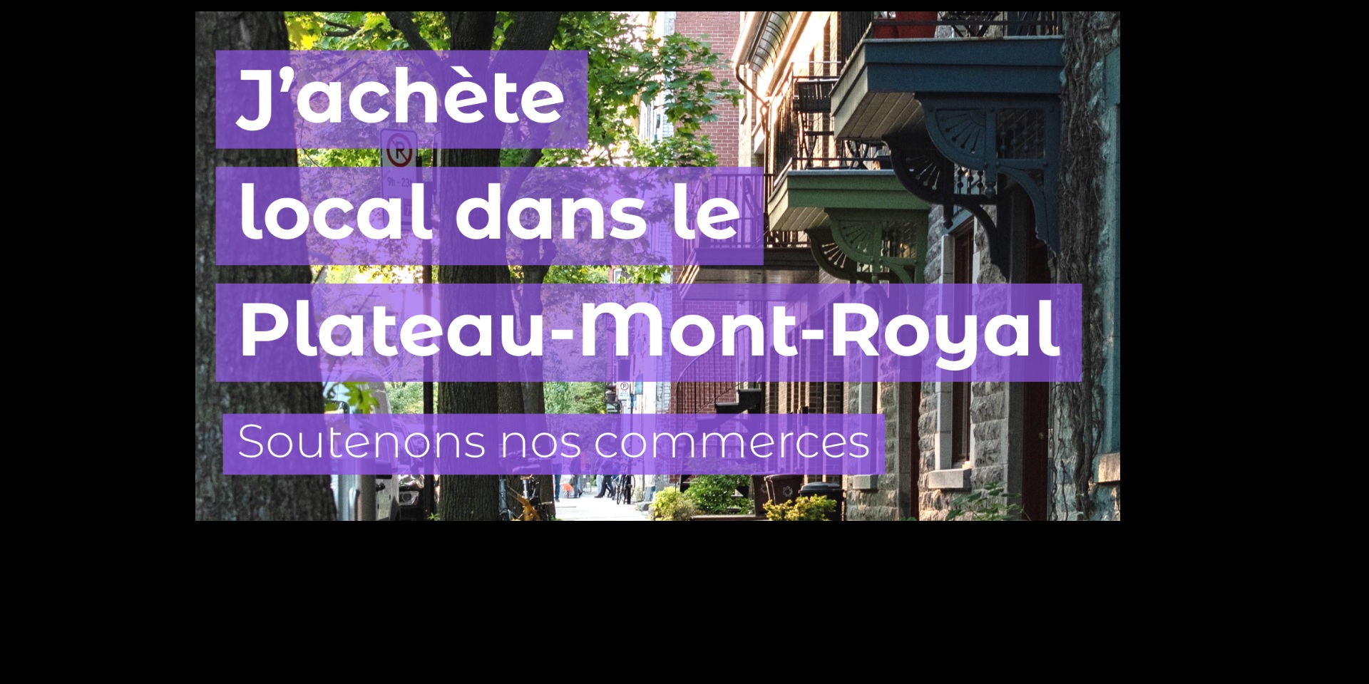 J’achète local dans le Plateau-Mont-Royal