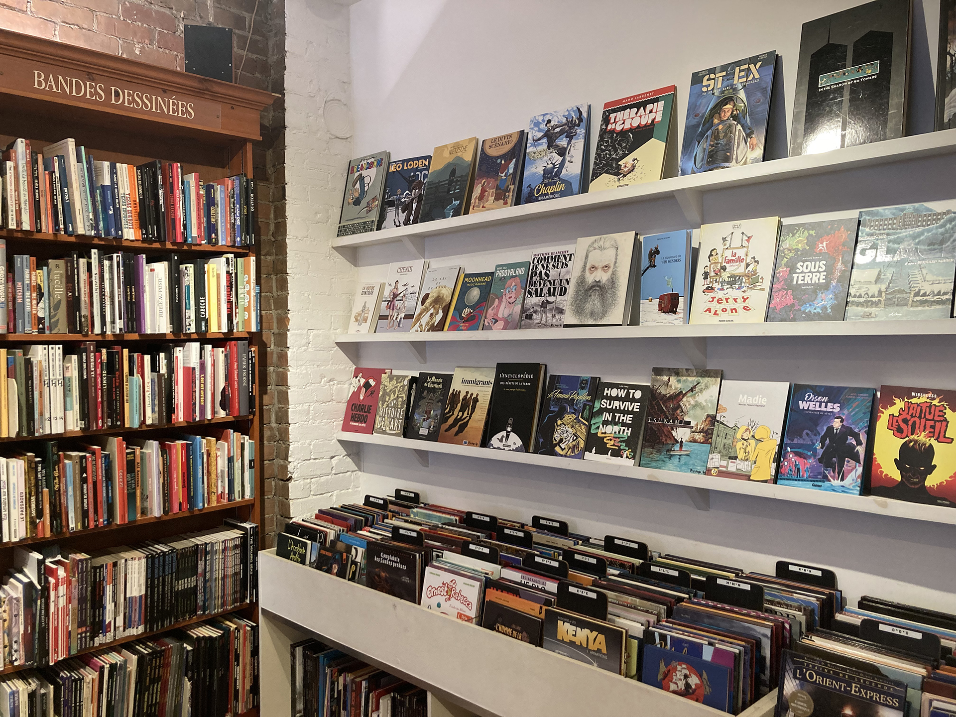 Petit tour des bandes-dessinées de l'Avenue