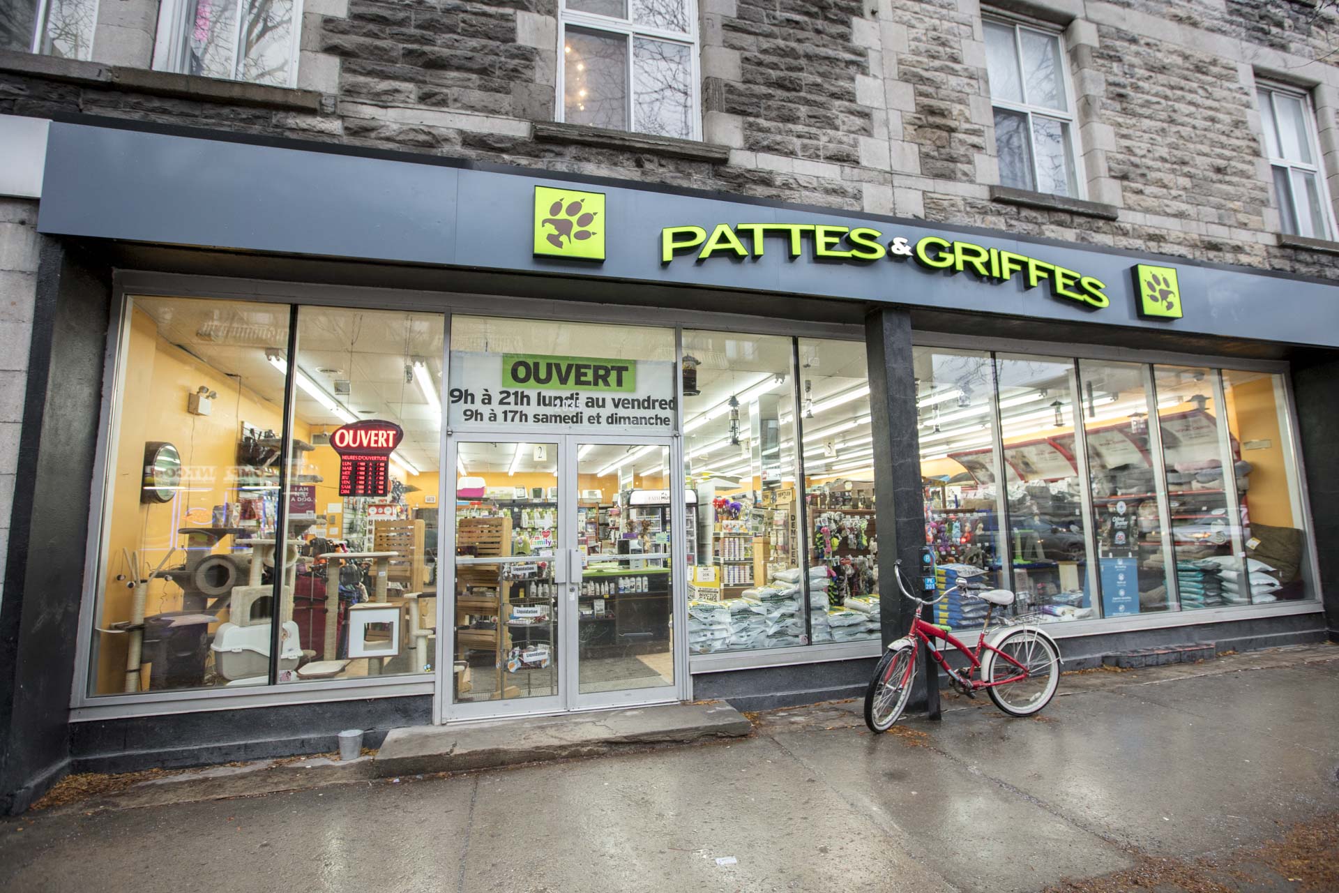 Pattes et griffes