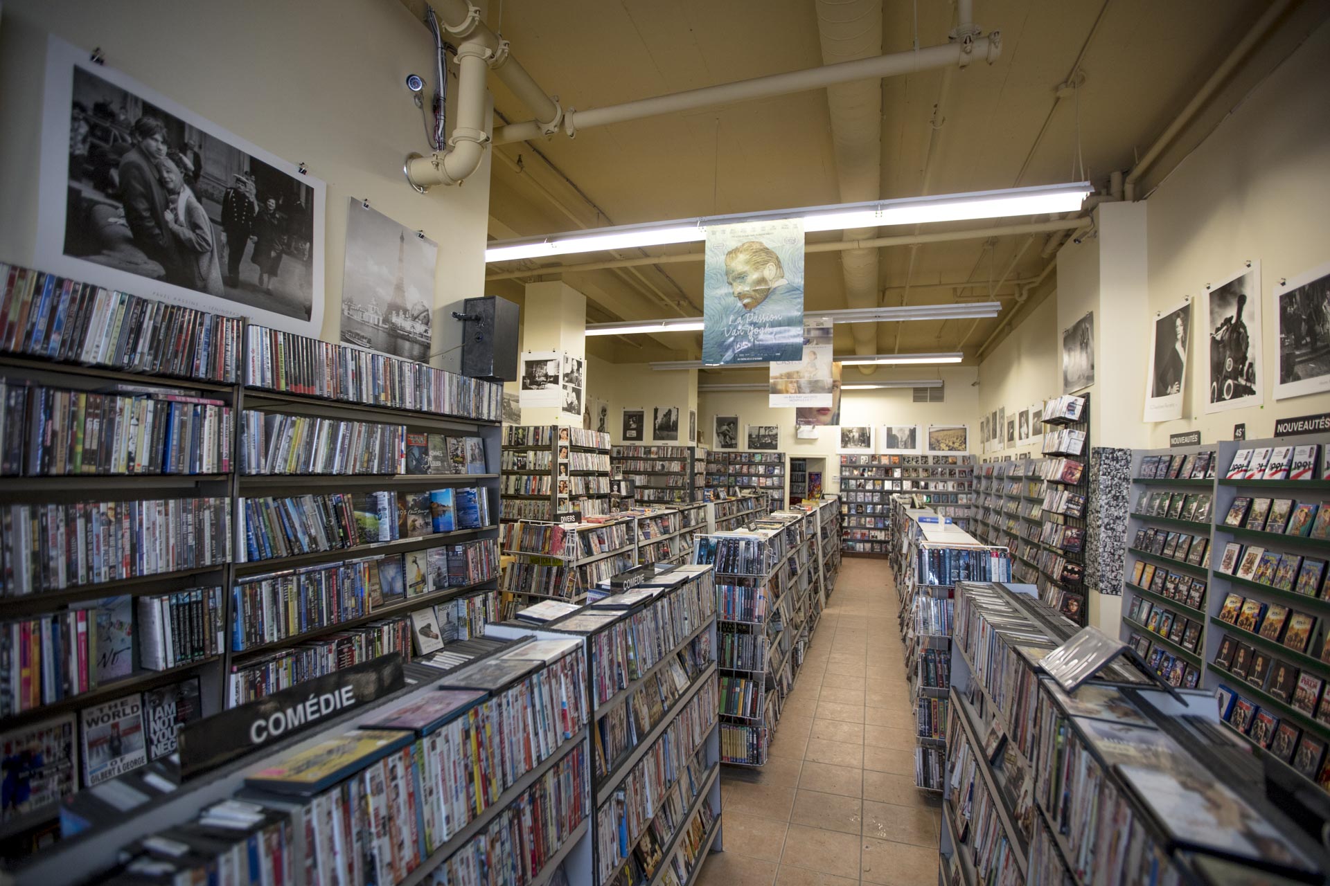 Le Cinoche, l'un des derniers vidéo-club de Montréal