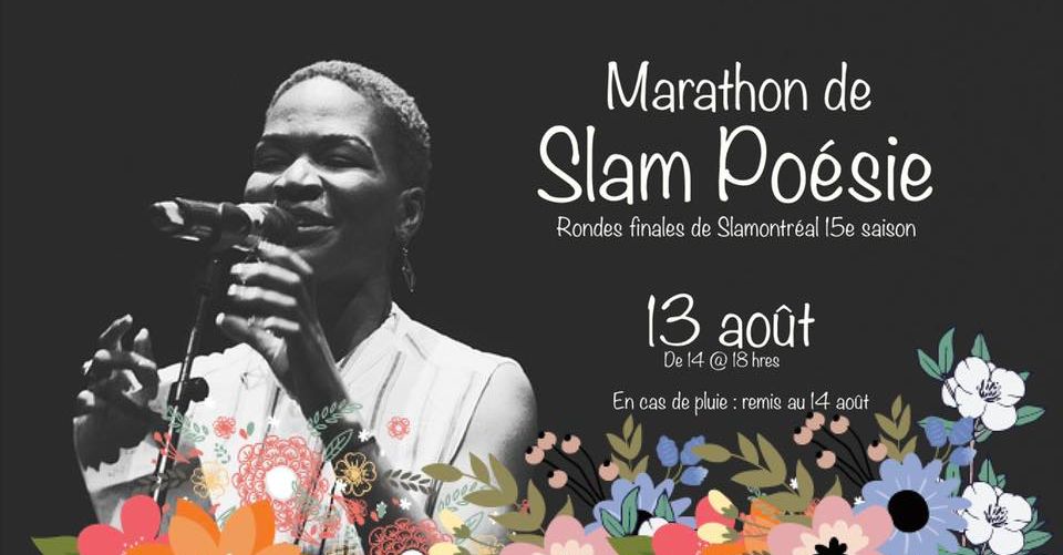 Le Marathon de Slam - Poésie en plein air